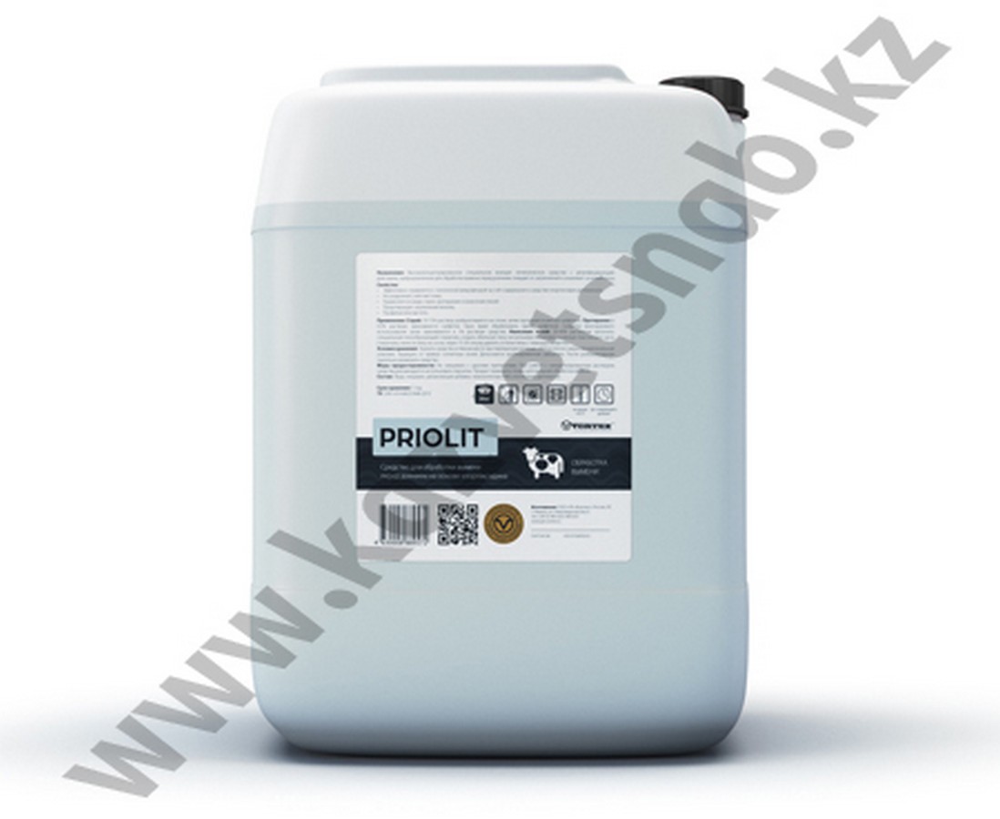 Priolit (Приолит) средство для обработки вымени до доения на основе хлоргексидина (20 кг)